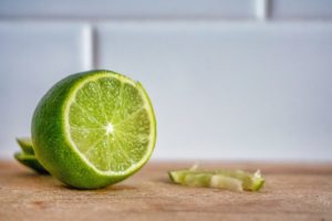 lime per ricetta del guacamole
