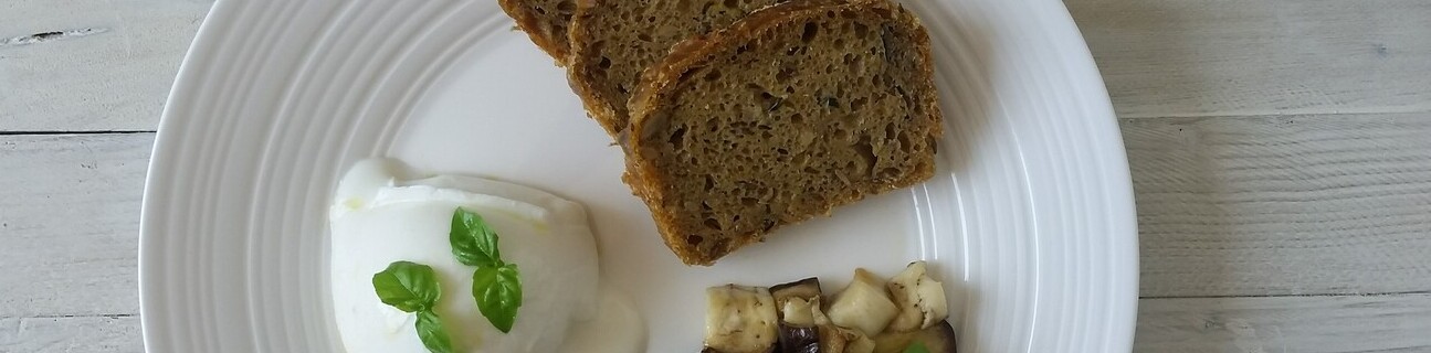 ricetta per preparare il pane integrale alle zucchine e carciofini